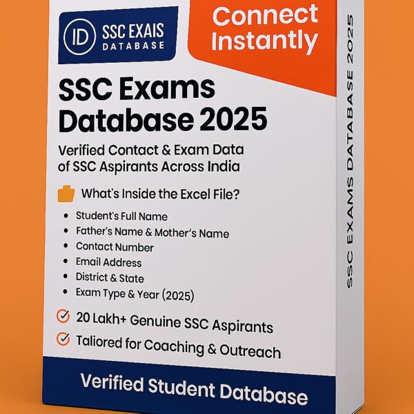 SSC Exams Database 2025