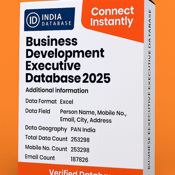 Business Development Executive Database 2025