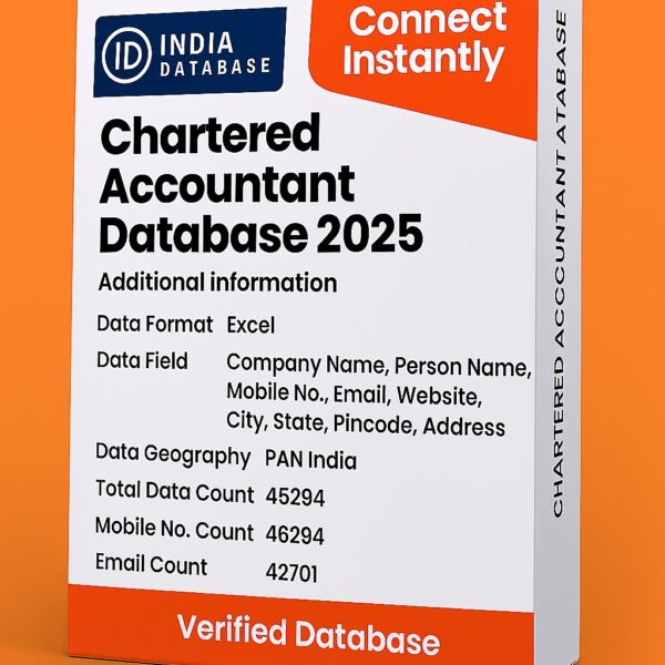 Chartered Accountant Database 2025