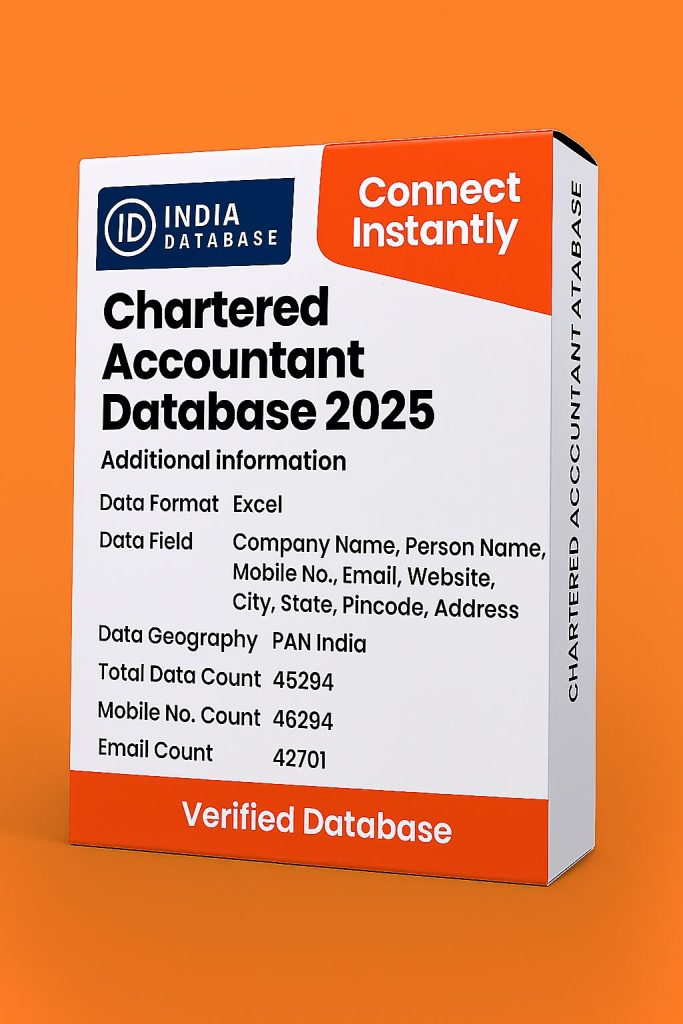 Chartered Accountant Database 2025