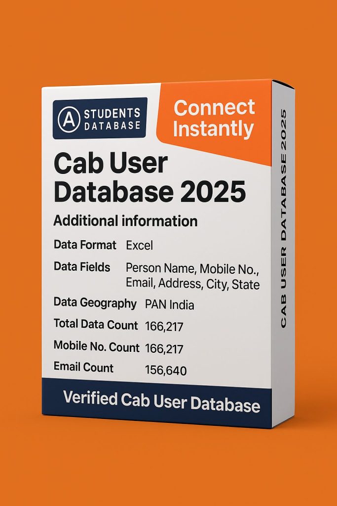 Cab User Database 2025