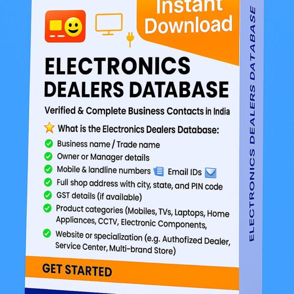 Electronics Dealers Database 2025