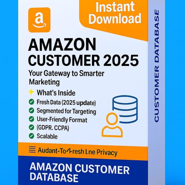 Amazon Customer Database 2025