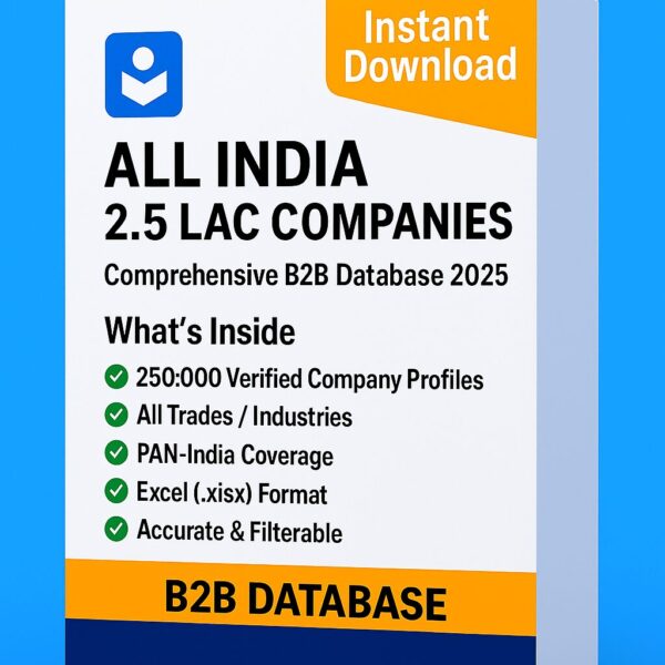 All India 2.5 Lac Companies