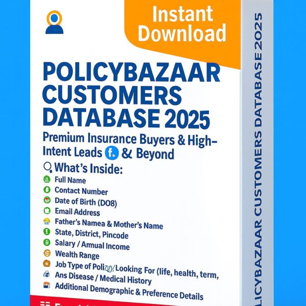 Policybazaar Customers Database 2025